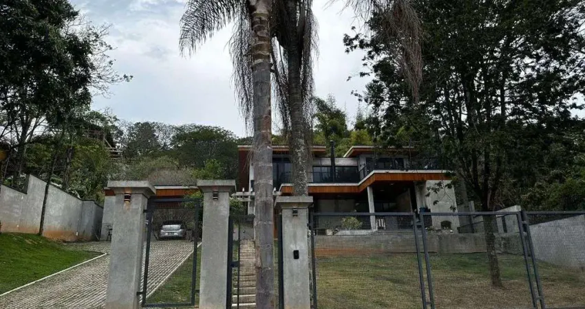 Casa com 4 dormitórios à venda, 400 m² por r$ 2.800.000 - chacara fernao dias - atibaia/sp