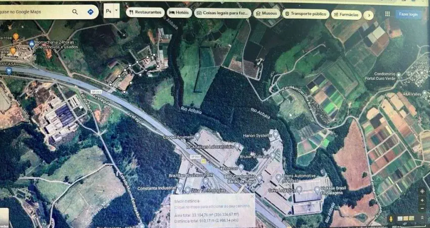 Área à venda, 41000 m² por r$ 4.100.000 - ponte alta - atibaia/sp