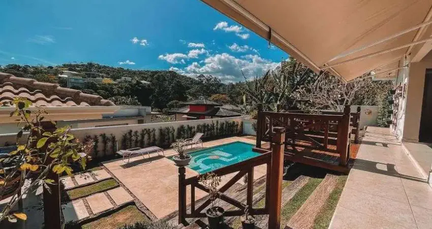 Casa com 4 dormitórios à venda, 329 m² por r$ 3.200.000,00 - condominio porto atibaia - atibaia/sp