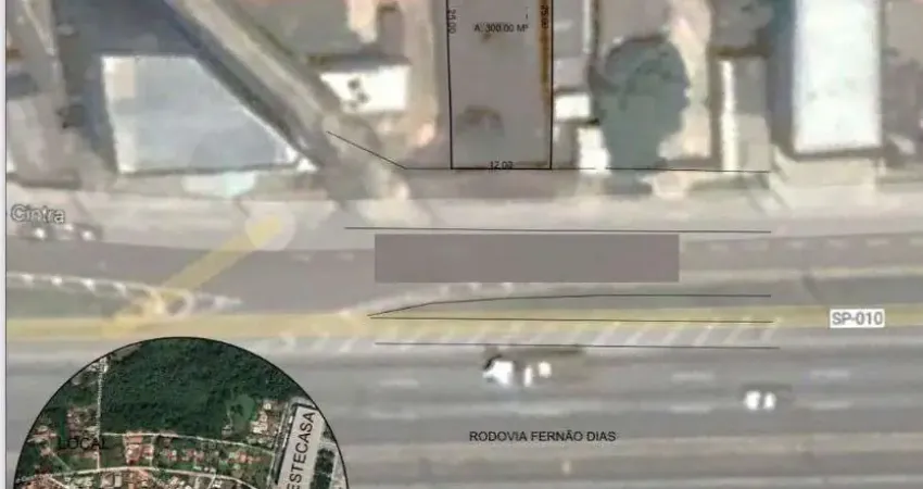 Terreno à venda, 300 m² por r$ 550.000 - parque fernão dias - atibaia/sp