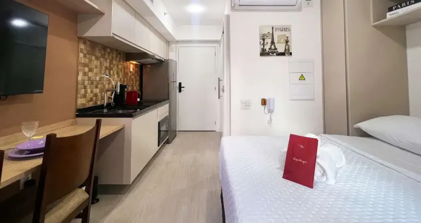 Studio para venda em ibirapuera com 1 quarto, sendo 1 suíte, 21m²