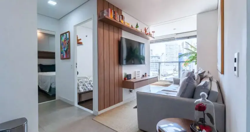 Apartamento para venda em vila nova conceição com 2 quartos, sendo 1 suíte , 56m²