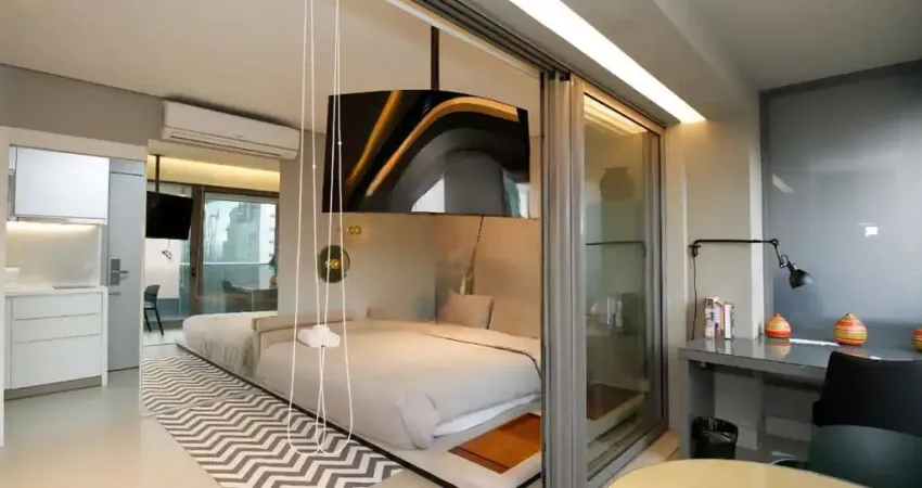Studio para venda em pinheiros com 1 quarto, sendo 1 suíte, 38m²
