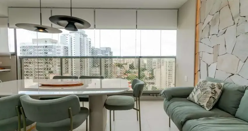 Apartamento para venda em Brooklin Novo com 2 quartos, sendo 2 suítes , 92m²