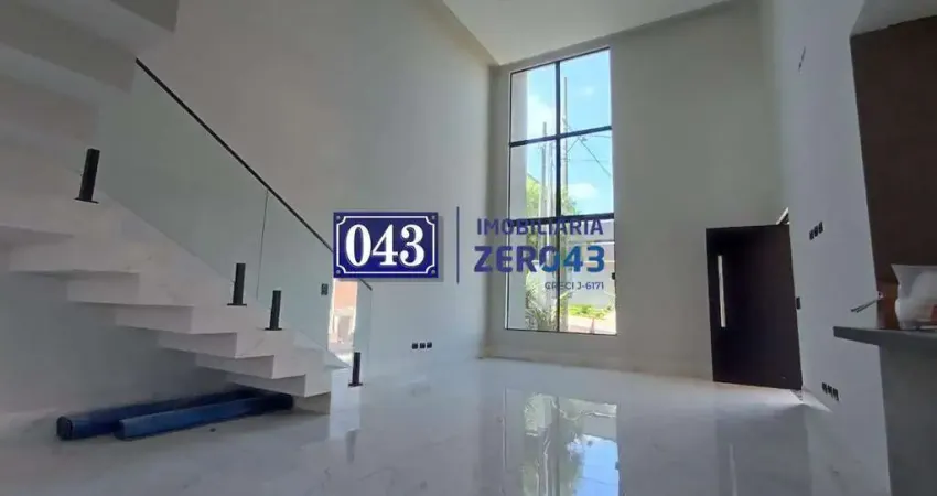 Casa em condomínio fechado com 3 quartos à venda na Rua Moair Marques loteamento Residencial Gleba Esperança, Jardim Olímpico, Londrina