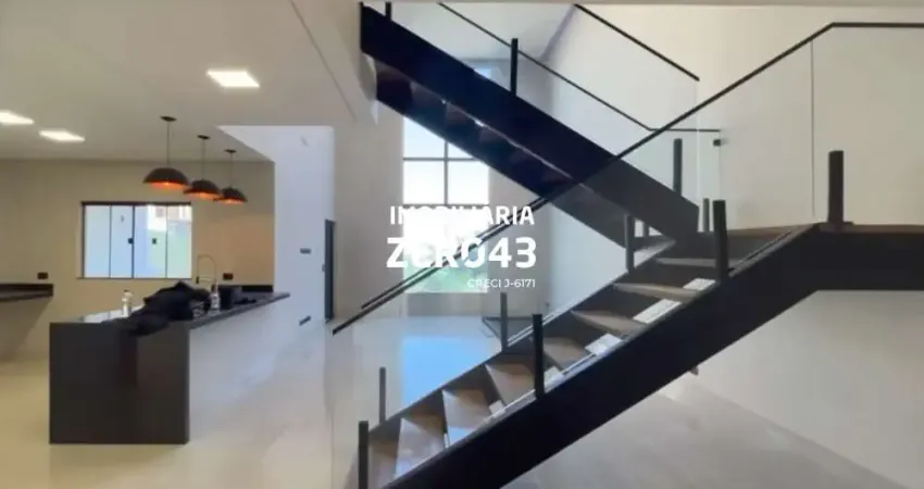 Casa em condomínio fechado com 3 quartos à venda na Rua Moair Marques loteamento Residencial Gleba Esperança, Jardim Olímpico, Londrina