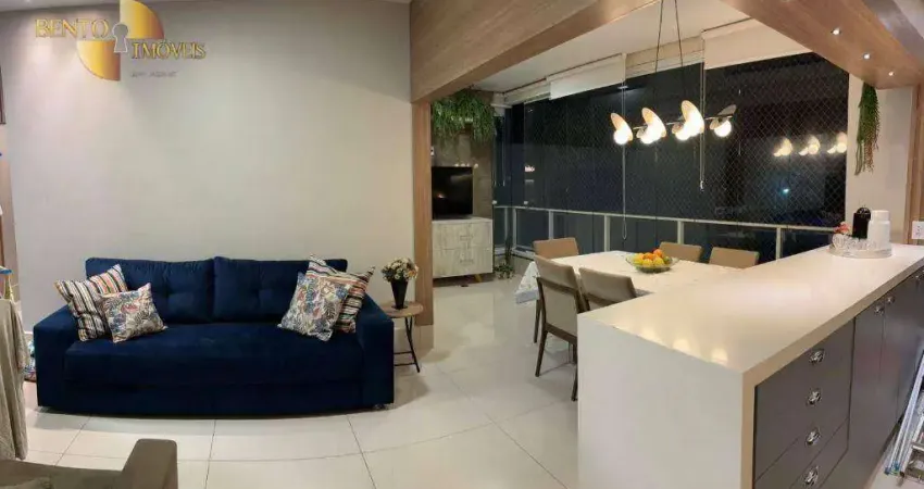 Apartamento com 2 dormitórios à venda, 110 m² por R$ 950.000,00 - Jardim Petrópolis - Cuiabá/MT