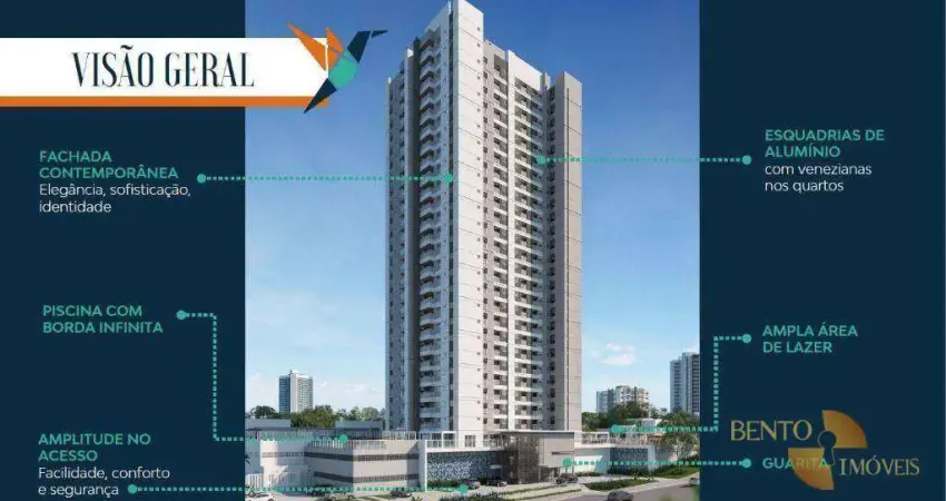 O conforto que sua família merece no seu novo apartamento em Cuiabá-MT.