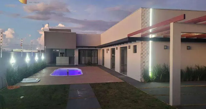 Casa com 3 dormitórios à venda, 134 m² por R$ 850.000,00 - Mira Flores - Chapada dos Guimarães/MT