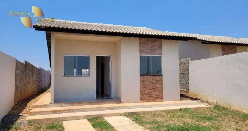 Casa com 2 dormitórios à venda, 64 m² por R$ 190.000,00 - Glória - Várzea Grande/MT