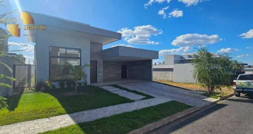 Casa com 3 dormitórios à venda, 245 m² por R$ 2.299.000,00 - Condomínio Florais do Valle - Cuiabá/MT