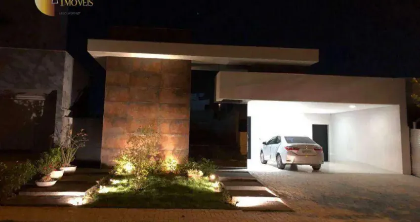 Casa com 3 dormitórios à venda, 237 m² por R$ 2.990.000,00 - Condomínio Florais do Valle - Cuiabá/MT