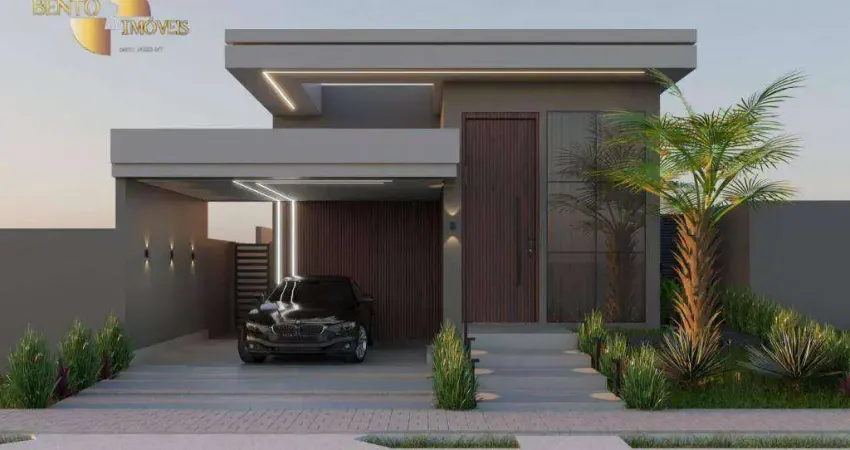 Casa com 3 dormitórios à venda, 148 m² por R$ 1.220.000,00 - Primor das Torres - Cuiabá/MT