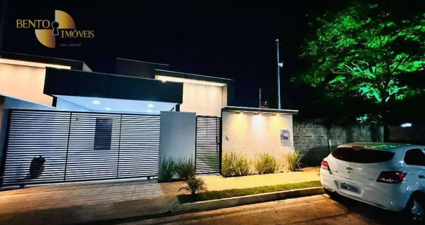Casa com 3 dormitórios à venda, 150 m² por R$ 890.000 - Jardim das Palmeiras - Cuiabá/MT