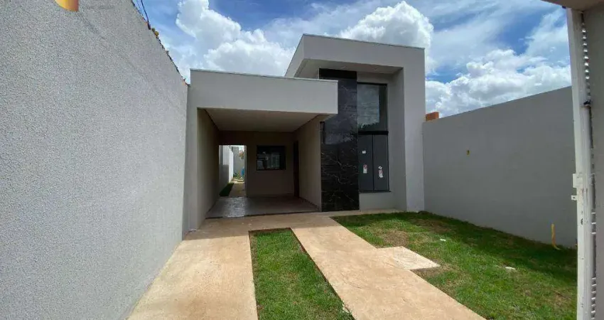 Casa com 2 dormitórios à venda, 70 m² por R$ 389.000 - Jardim Costa Verde - Várzea Grande/MT
