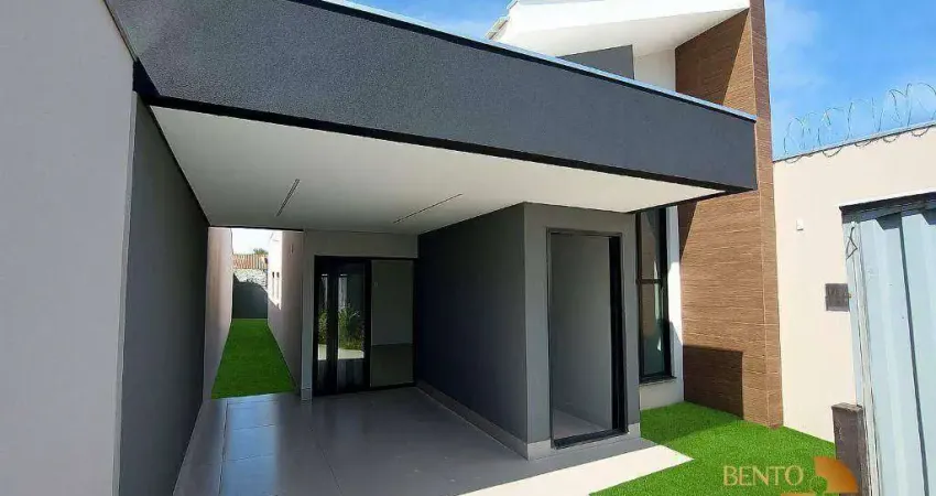 Casa com 3 dormitórios à venda, 104 m² por R$ 680.000 - Jardim Primavera - Cuiabá/MT