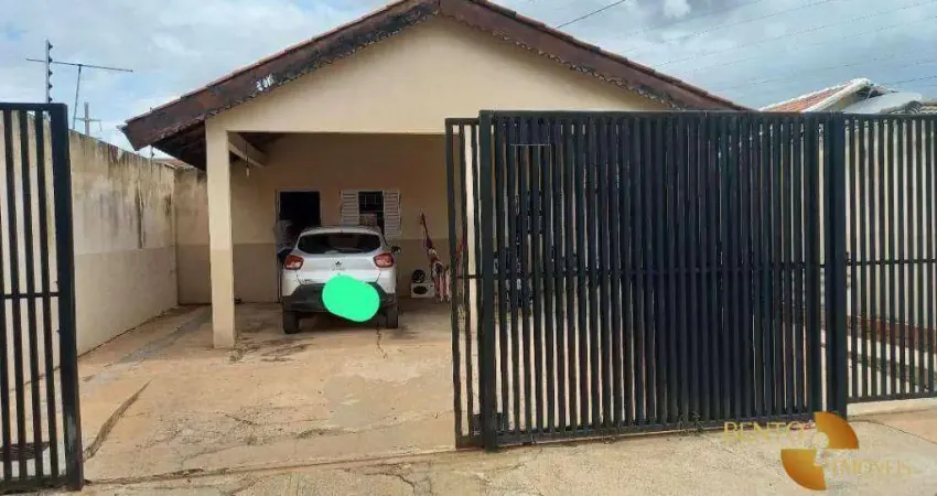Casa com 3 dormitórios à venda por r$ 275.000 - santo antônio do pedregal - cuiabá/mt