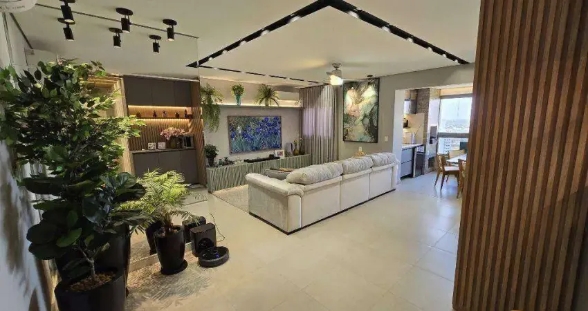 Apartamento com 2 dormitórios à venda, 105 m² por r$ 1.475.000 - jardim aclimação - cuiabá/mt