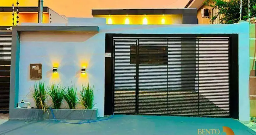 Casa com 3 dormitórios à venda, 113 m² por r$ 799.000,00 - jardim califórnia - cuiabá/mt