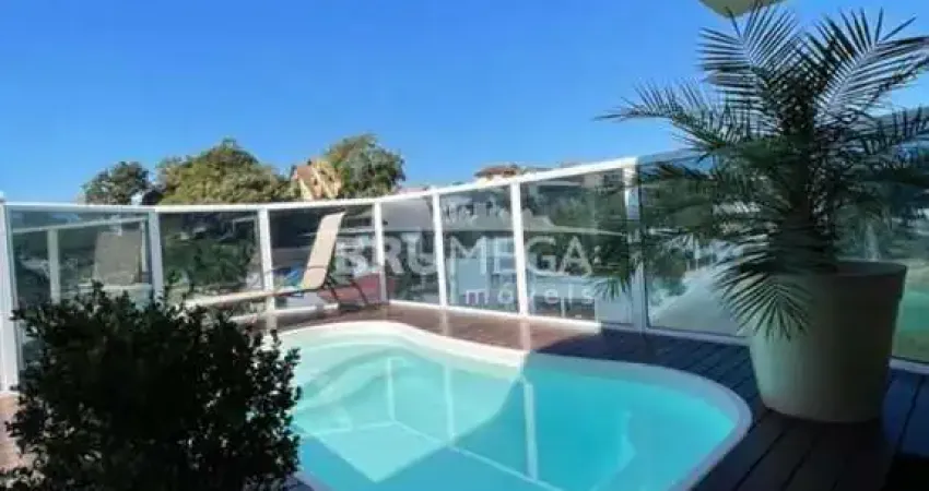 Cobertura com piscina no maluche - apartamento totalmente mobiliado