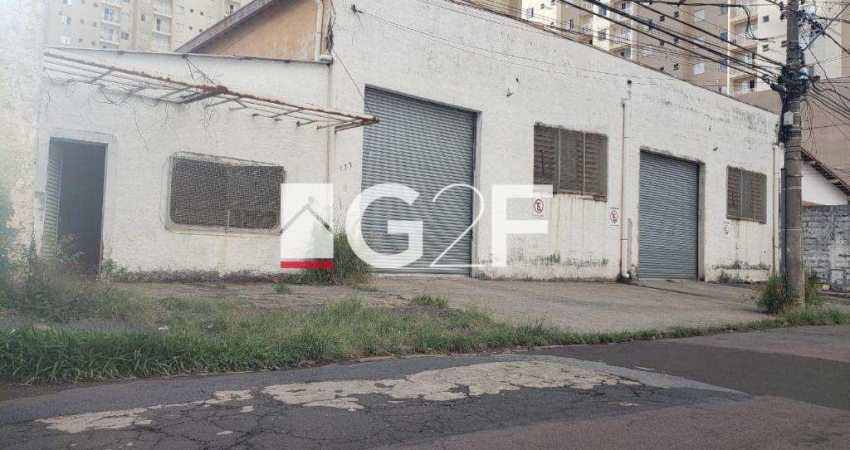 Barracão / Galpão / Depósito à venda na Rua Conselheiro Antônio Prado, 133, Vila Nova, Campinas