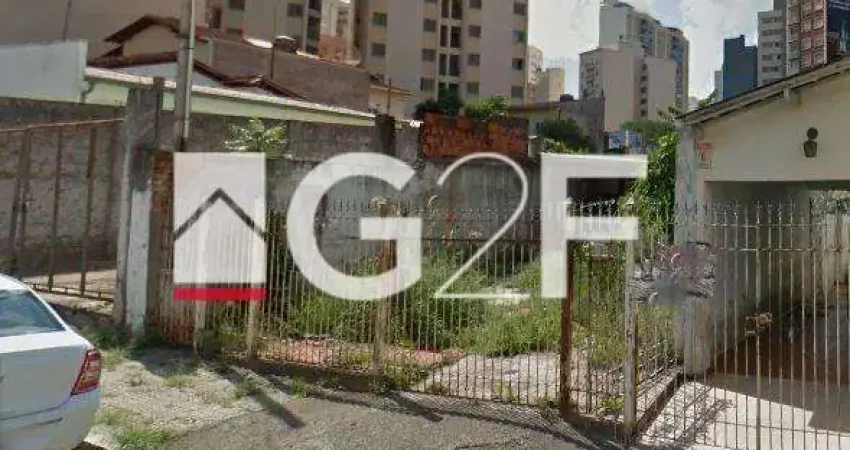 Terreno à venda na Rua Riachuelo, 517, Centro, Campinas