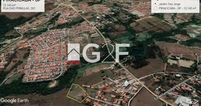 Terreno à venda na Rua das Prímulas, 250, Chácaras Veneza, Piracicaba
