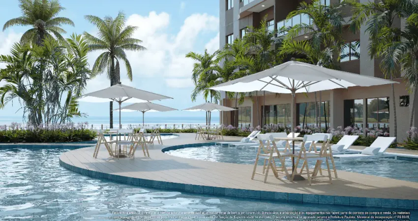 Flats com 2 e 3 quartos à beira-mar em Maria Farinha.