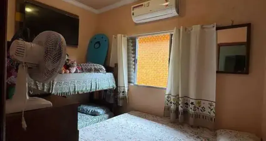 Kitnet semi-mobíliado - portaria com churrasqueira - praia grande