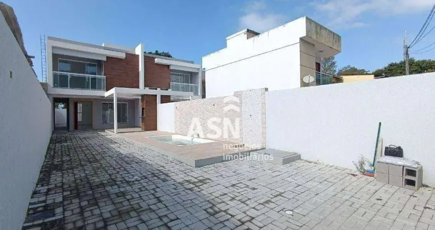 Casa duplex com 3 dormitórios à venda, 144 m² por R$ 765.000 - Costazul - Rio das Ostras/RJ