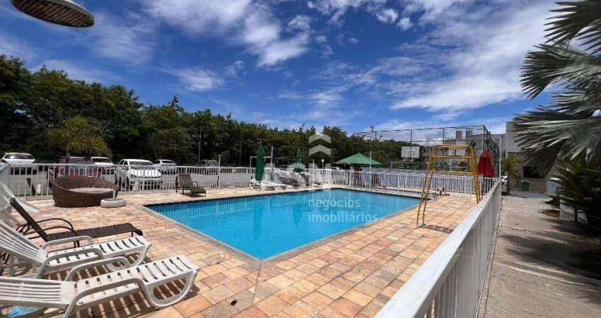Apartamento com 2 dormitórios para alugar, 45 m² por R$ 1.829,92/mês - Atlântica - Rio das Ostras/RJ