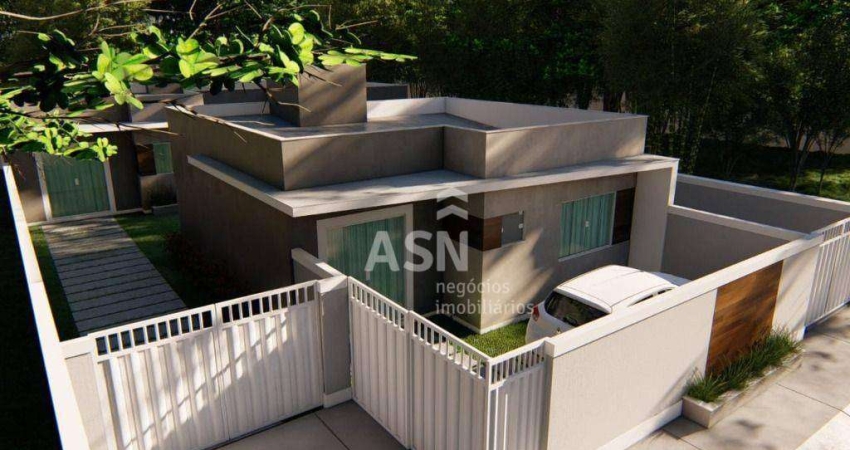 Casa com 2 dormitórios à venda, 62 m² por R$ 320.000,00 - Extensão Serramar - Rio das Ostras/RJ