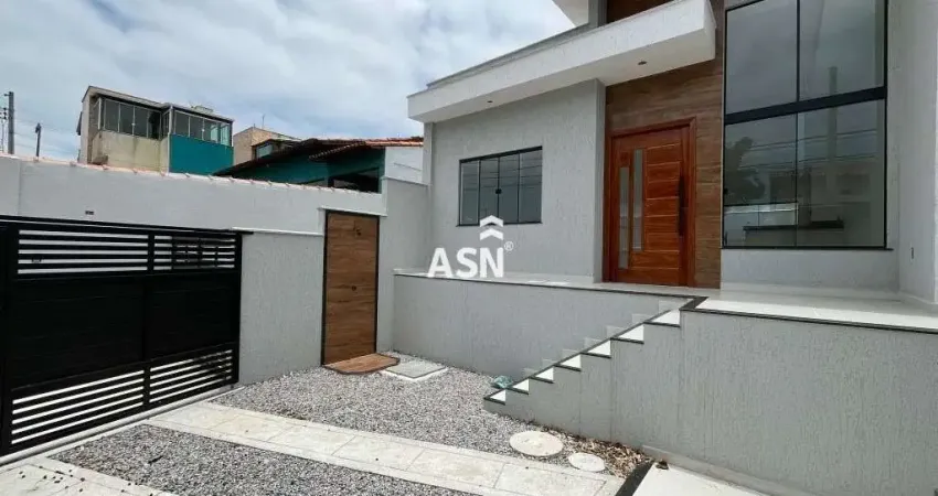 Casa Linear com área gourmet no Jardim Campomar  -  Rio das Ostras