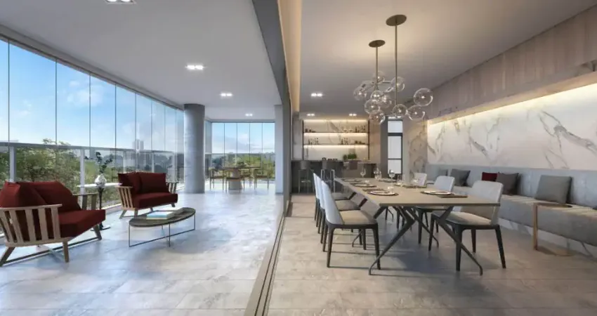 Apto com 2 Terraços : Gourmet e Social - 4 suites - Campo Belo