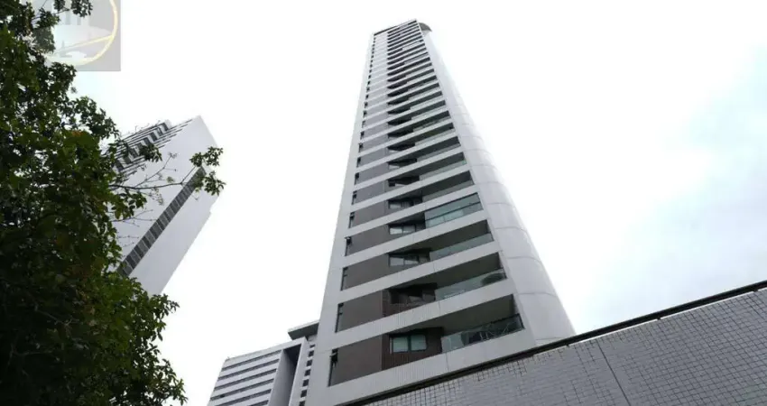 Apartamento com 1 dormitório para alugar, 27 m² por r$ 2.900,00 - boa viagem - recife/pe