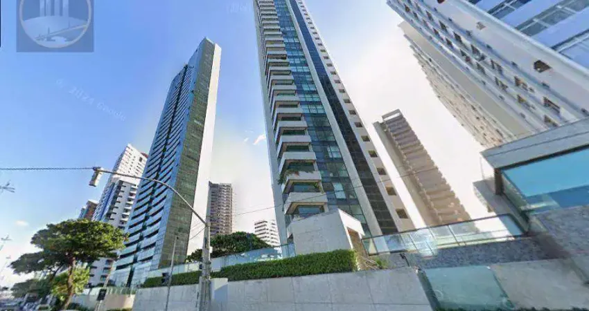 Apartamento com 4 dormitórios, 230 m² - venda por r$ 4.250.000,00 ou aluguel por r$ 17.875,00/mês - boa viagem - recife/pe