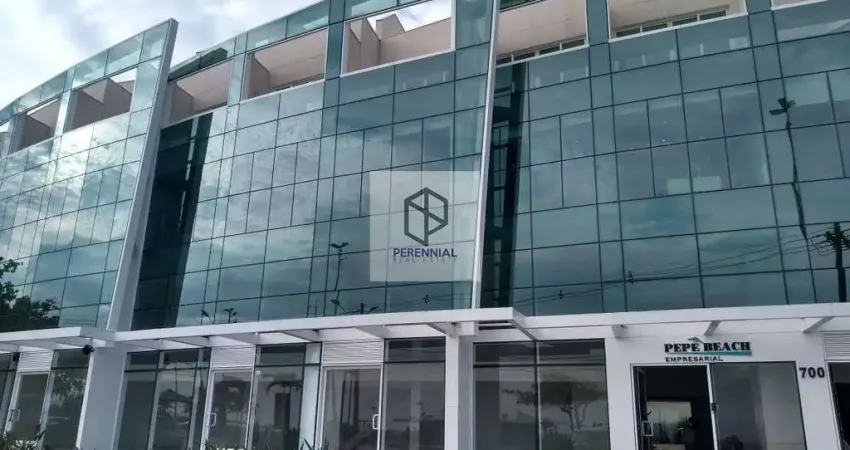 Sala comercial para locação no Edifício Pepe Beach Empresarial, RJ - 85 m²