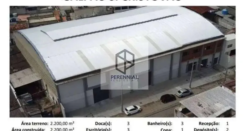 Barracão / Galpão / Depósito com 3 salas para alugar na Rua Major Fonseca, 45, São Cristóvão, Rio de Janeiro