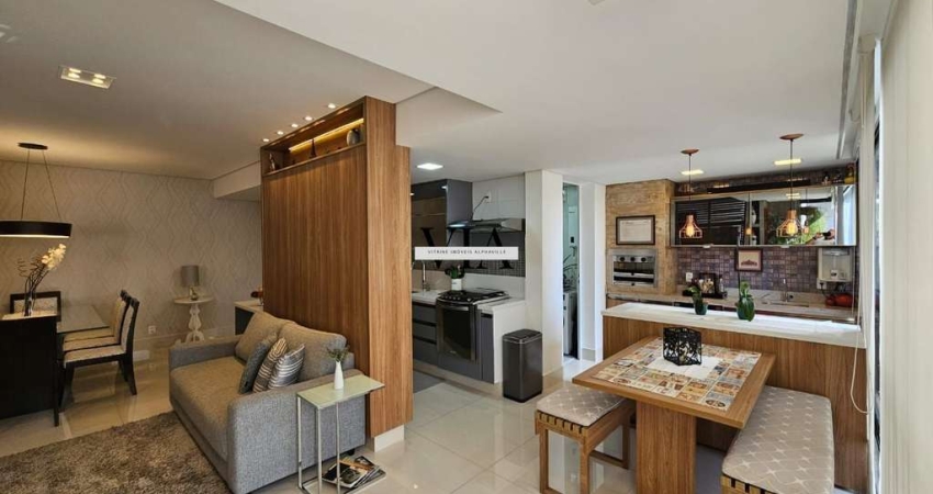 Apartamento de 90m² - 02 suítes em Alphaville - Impecável!