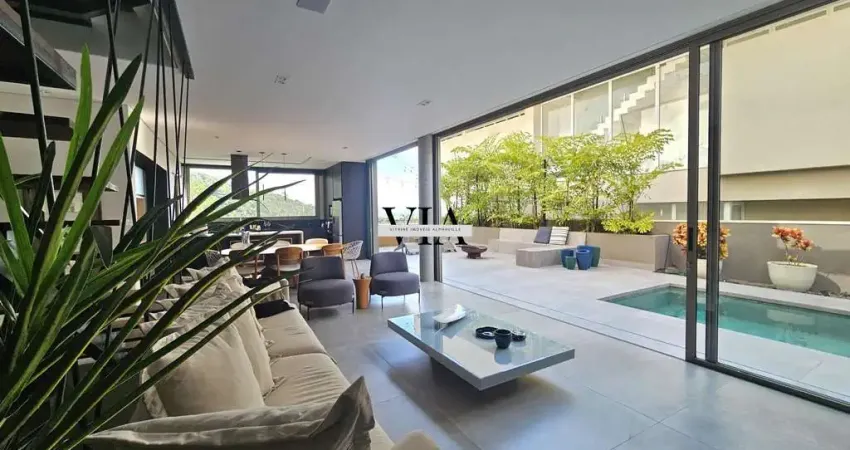 Casa de LUXO no condomínio Genesis II  - MOBILIADA