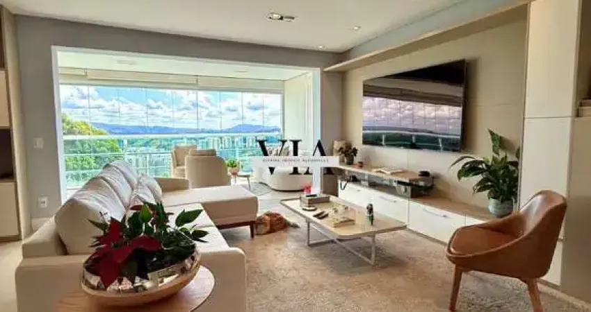 Apartamento de luxo MOBILIADO no condomínio EREDITÁ - 202m²