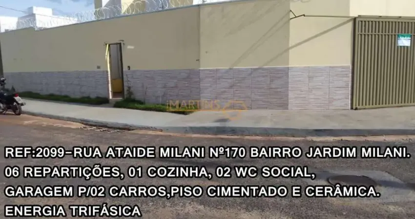 Ponto Comercial para alugar no bairro Jardim Milani - Araguari/MG