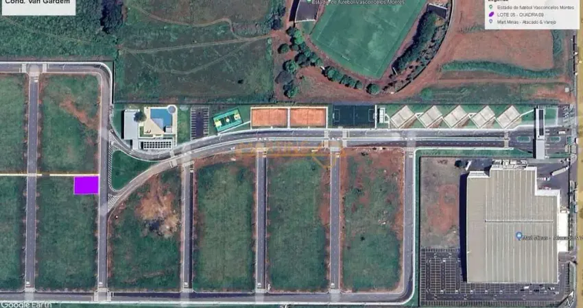 Terreno à venda no bairro AvanGarden - Araguari/MG