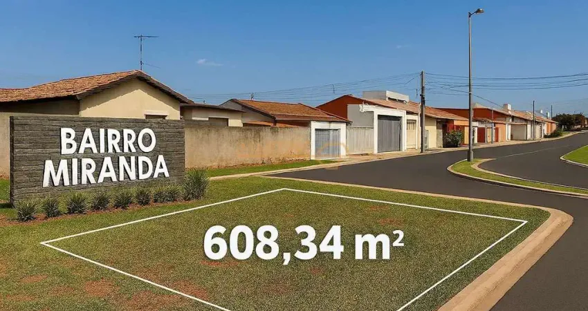 Terreno à venda no Miranda, Araguari 