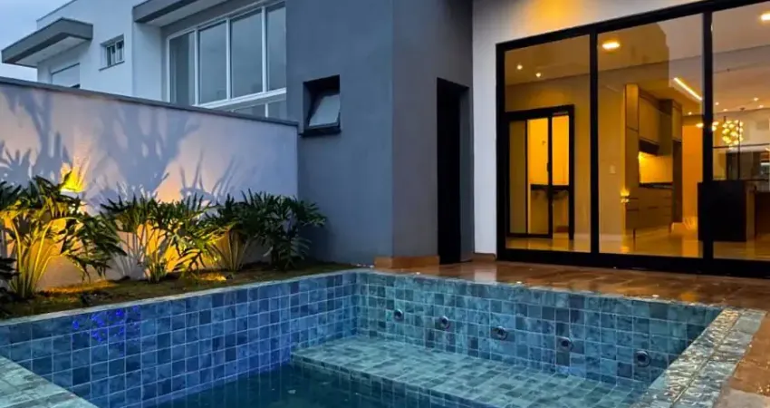 Casa em condomínio mosaico essence 4 suítes e 4 vagas área construída 195m2 s