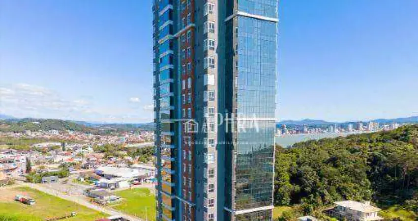 Apartamento à venda, vista paradiso residences, penha-sc, 3 suítes, vista panorâmica do mar, alto padrão, lazer completo com 1.800m²