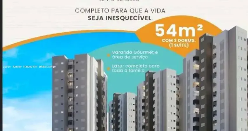 Apartamento com 2 quartos à venda na Rua Petrônio Portella, 200, Dodson, Santa Bárbara D'Oeste