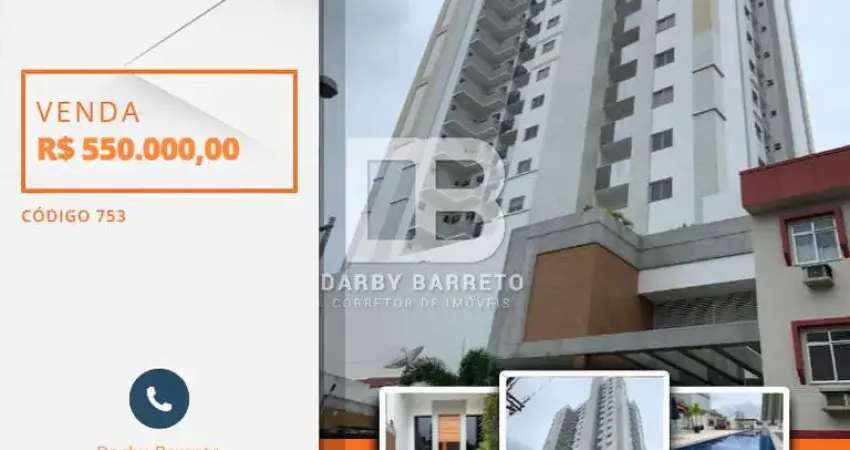 Apartamento com 2 quartos à venda na Rua Conselheiro José Fernandes, Parque Pelinca, Campos dos Goytacazes