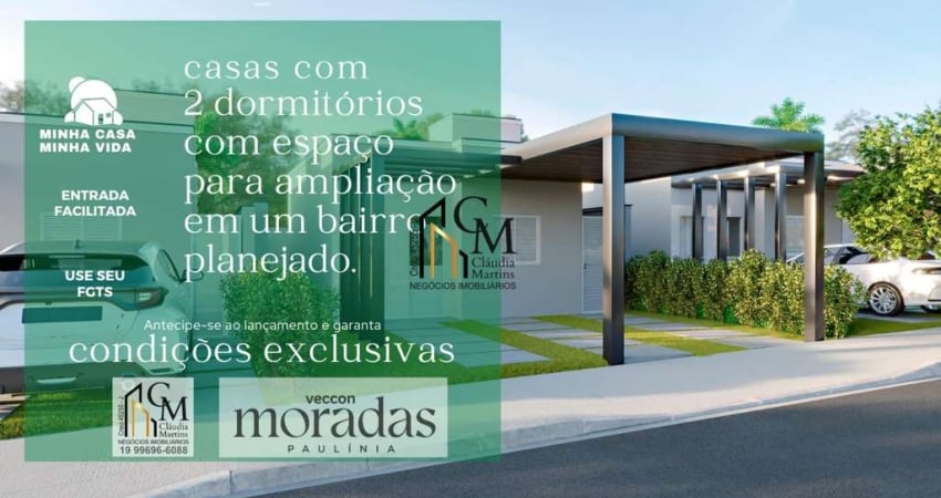 Casa para Venda em Paulínia, saltinho, 2 dormitórios, 1 banheiro, 1 vaga