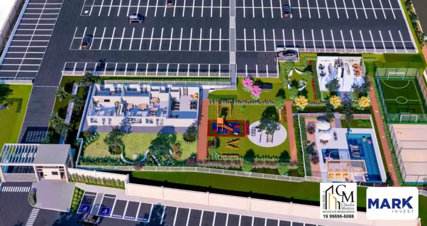 Apartamento 2 dormitórios para Venda em Paulínia, Alto de Pinheiros, 2 dormitórios, 1 banheiro, 1 vaga